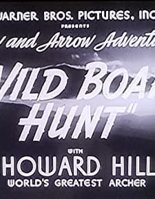 Wild Boar Hunt (1940) afişi
