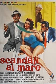 Scandali Al Mare (1961) afişi