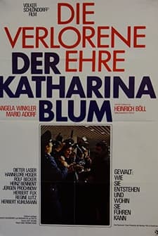 The Lost Honor of Katharina Blum (1975) afişi