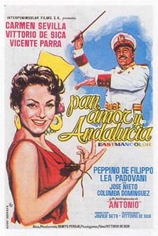 Pan, Amor Y... Andalucía (1958) afişi
