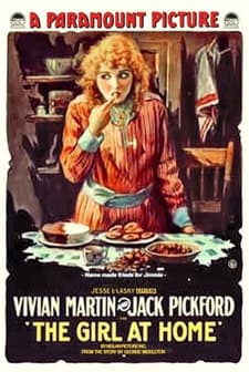The Girl At Home (1917) afişi