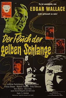Der Fluch Der Gelben Schlange (1963) afişi