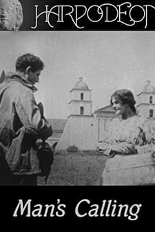 Man's Calling (1912) afişi