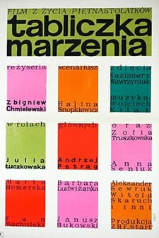 Tabliczka Marzenia (1968) afişi