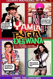 Yamla Pagla Deewana (2010) afişi