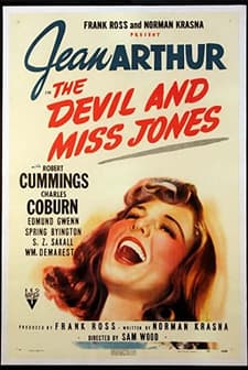 The Devil And Miss Jones (1941) afişi