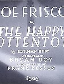 The Happy Hottentots (1930) afişi