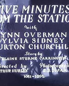 Five Minutes From The Station (1930) afişi