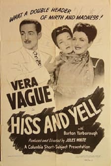 Hiss And Yell (1946) afişi