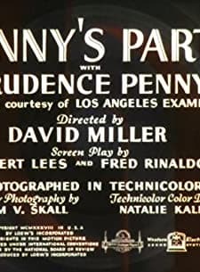 Penny's Party (1938) afişi