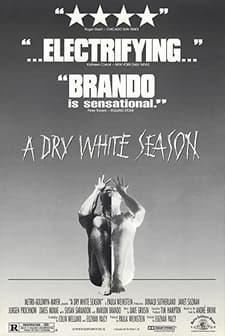 A Dry White Season (1989) afişi