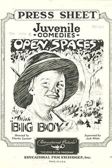 Open Spaces (1926) afişi