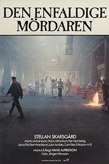 Den enfaldige mördaren (1982) afişi