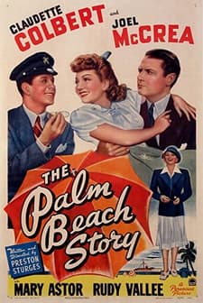 The Palm Beach Story (1942) afişi