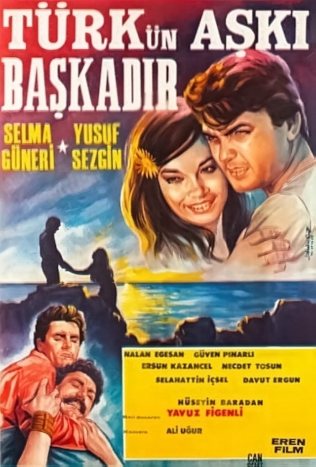 Türkün Aşkı Başkadır (1966) afişi