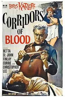 Corridors Of Blood (1958) afişi