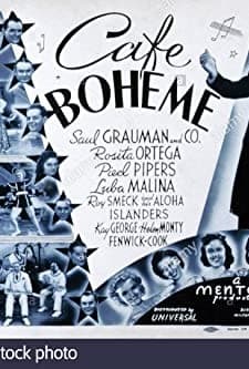Cafe Boheme (1939) afişi