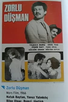 Zorlu Düşman (1966) afişi