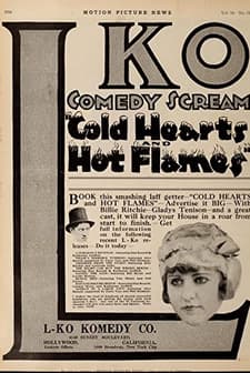 Cold Hearts And Hot Flames (1916) afişi