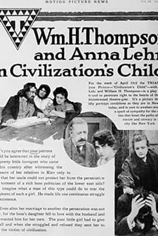 Civilization's Child (1916) afişi