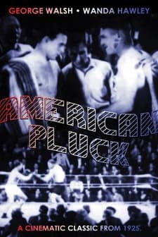 American Pluck (1925) afişi