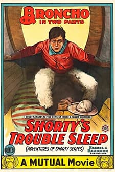 Shorty's Troubled Sleep (1915) afişi