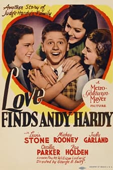 Andy Hardy Aşık (1938) afişi