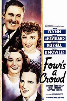 Four's A Crowd (1938) afişi