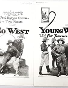 Go West, Young Woman (1919) afişi