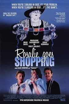 Rosalie Goes Shopping (1989) afişi