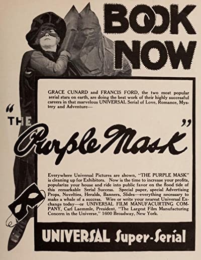 The Purple Mask (1916) afişi