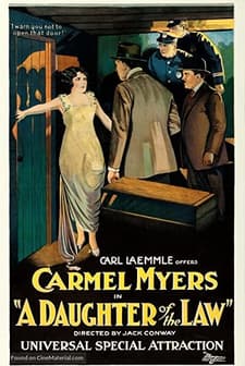 A Daughter Of The Law (1921) afişi