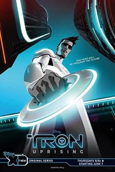 Tron: Uprising (2012) afişi