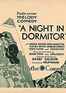 A Night In A Dormitory (1930) afişi