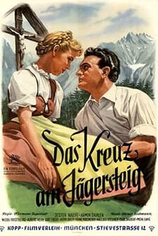 Das Kreuz Am Jägersteig (1954) afişi