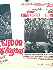 El Tejedor De Milagros (1962) afişi