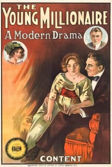 Genç Milyoner (1912) afişi