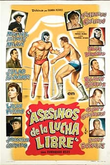 Asesinos De La Lucha Libre (1962) afişi