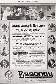 The Outer Edge (1915) afişi