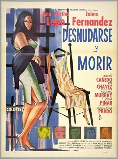 Desnudarse Y Morir (1968) afişi