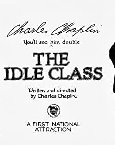 The Idle Class (1921) afişi