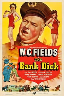 The Bank Dick (1940) afişi