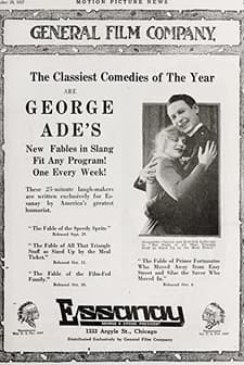 The Fable Of All That Triangle Stuff As Sized Up By The Meal Ticket (1917) afişi