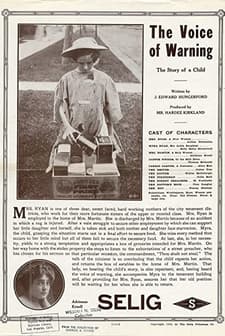 The Voice Of Warning (1912) afişi