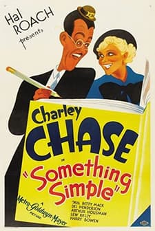 Something Simple (1934) afişi
