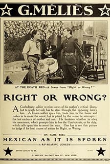 Right Or Wrong (1911) afişi