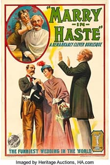 Married In Haste (1913) afişi