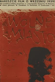 Wolne Miasto (1958) afişi