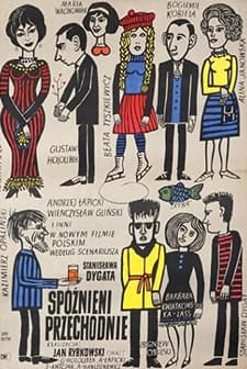 Spóznieni Przechodnie (1962) afişi