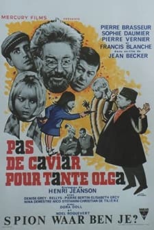 Pas De Caviar Pour Tante Olga (1965) afişi